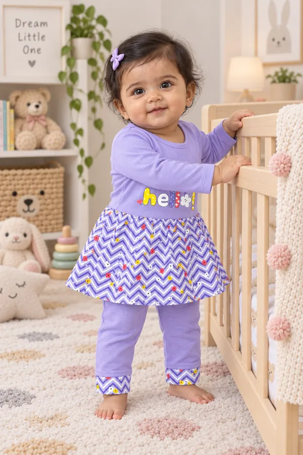 Mumsyde_Kids_Little_Lavender_Dreams_Set_–_Purple_Hello_Printed_Top_with_Zigzag_Overlay_and_Matching_Pants