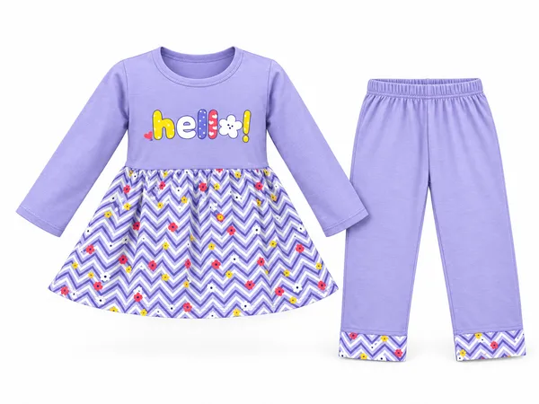 Mumsyde_Kids_Little_Lavender_Dreams_Set_–_Purple_Hello_Printed_Top_with_Zigzag_Overlay_and_Matching_Pants