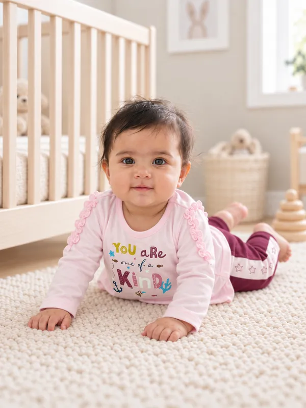 Mumsyde_Kids_Little_Berry_Star_Set_–_Pink_Ruffle_Top_with_Burgundy_Star_Panel_Pants