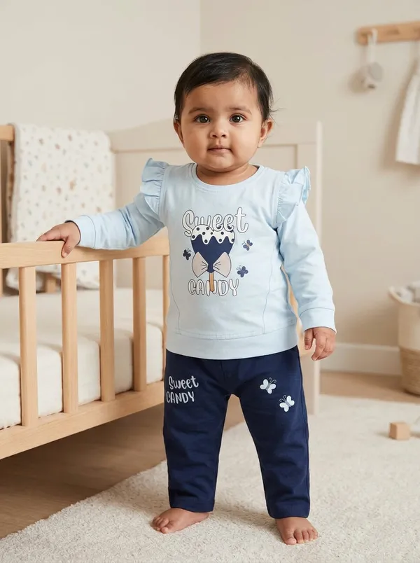 Mumsyde_Kids_Sweet_Candy_Set_–_Sky_Blue_Ruffle_Sleeve_Top_with_Navy_Blue_Printed_Pants