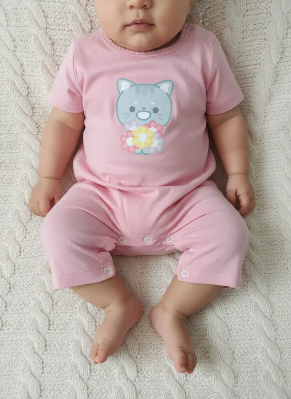 Pink_Cotton_Baby_Romper_For_Infants