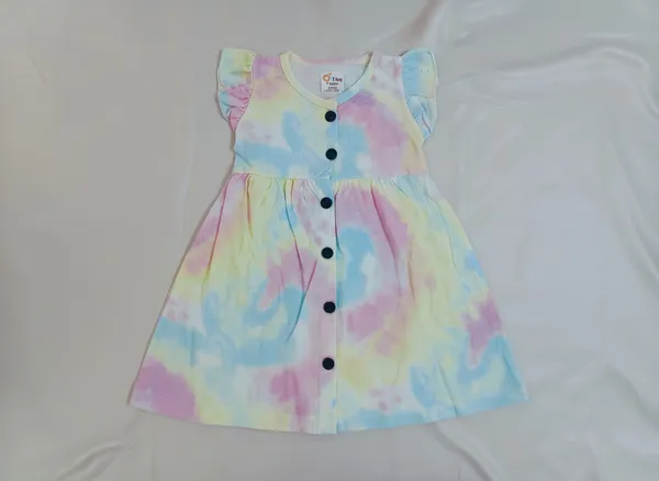 Multicolor_Cotton_Girls_Dress_For_Girls