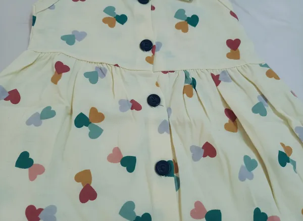 Cream_Cotton_Girls_Dress_For_Girls