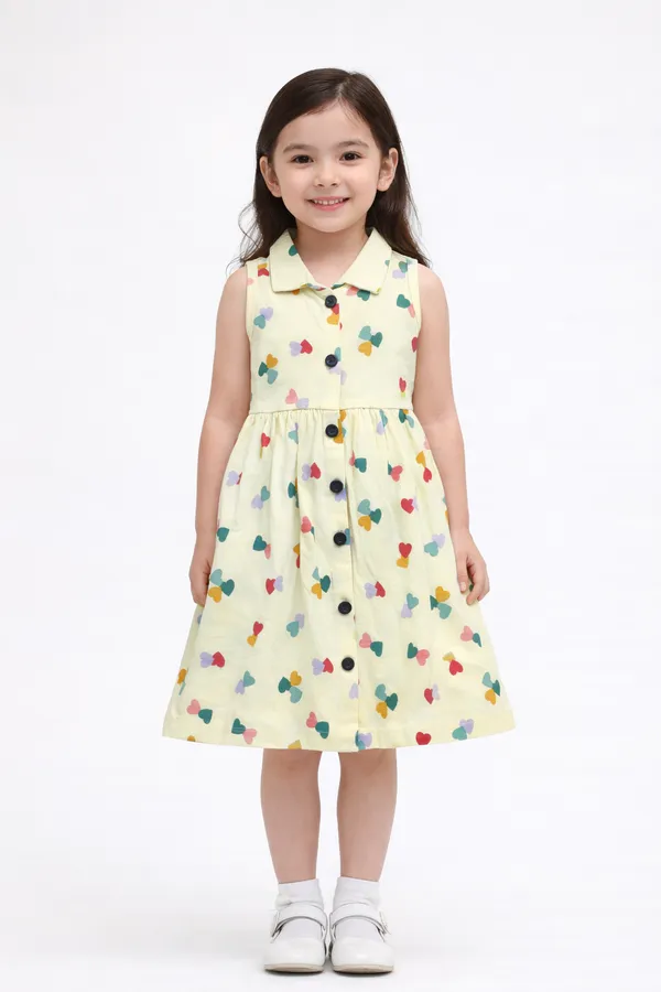 Multicolor_Cotton_Girls_Dress_For_Girls