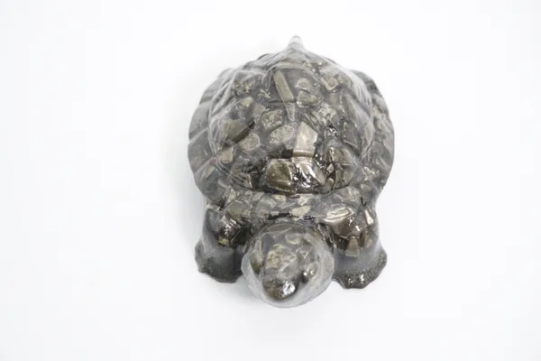 Pyrite_Orgonite_Turtle_|_Wealth_Attraction_And_Protection_Vastu_Tortoise_|_Metallic_Grey_And_Golden