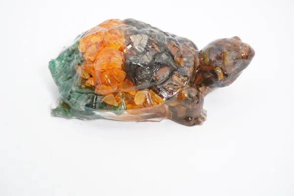 Orgonite_Turtle_With_Tiger_Eye,_Pyrite_And_Green_Aventurine_For_Wealth_And_Protection_Vastu_|_Multicolor