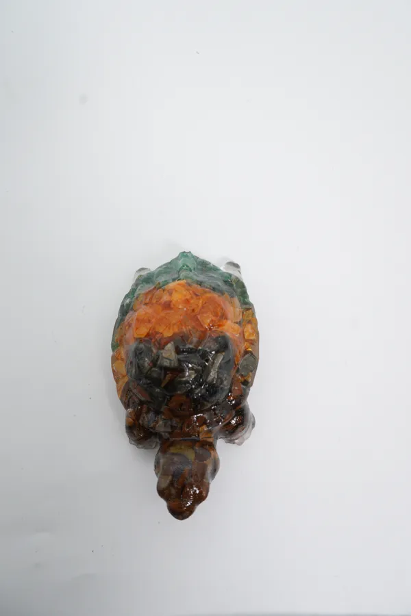 Orgonite_Turtle_With_Tiger_Eye,_Pyrite_And_Green_Aventurine_For_Wealth_And_Protection_Vastu_|_Multicolor