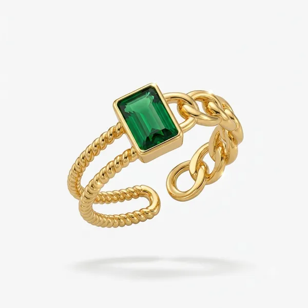 Emerald_link_ring