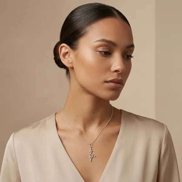 Silver_Without_Plating_Necklace__For_Women