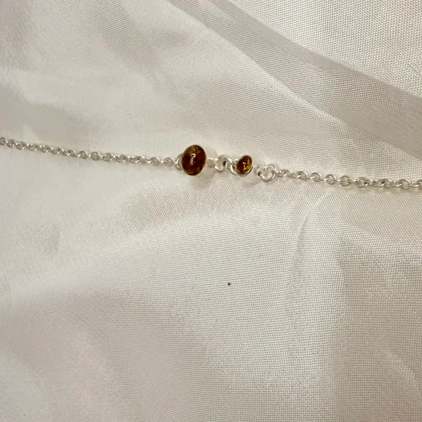Silver_And_Brown_Tourmaline_Bracelet_For_Women