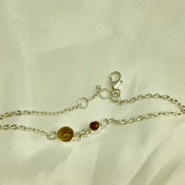 Silver_And_Brown_Tourmaline_Bracelet_For_Women