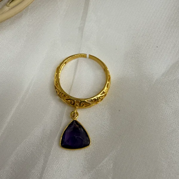 Gold_And_Purple_Amethyst,_Silver_With_Plating_Finger_Ring_For_Women