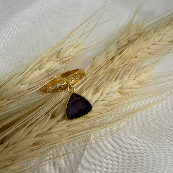 Gold_And_Purple_Amethyst,_Silver_With_Plating_Finger_Ring_For_Women