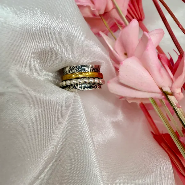 Gold_And_Silver_925_Pinky_Finger_Ring_For_Women