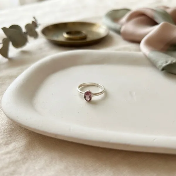 Silver_And_Rose_Pink_Stone_Ring_For_Women