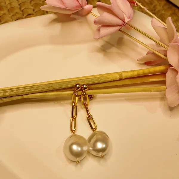 Gold_And_Pearl_Silver_Earrings_For_Women