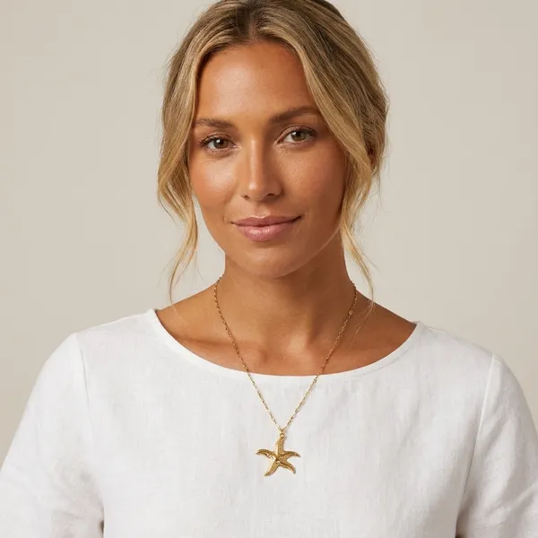 Maris_Starfish_Pendant_Necklace_|_Anti-Tarnish_Jewellery