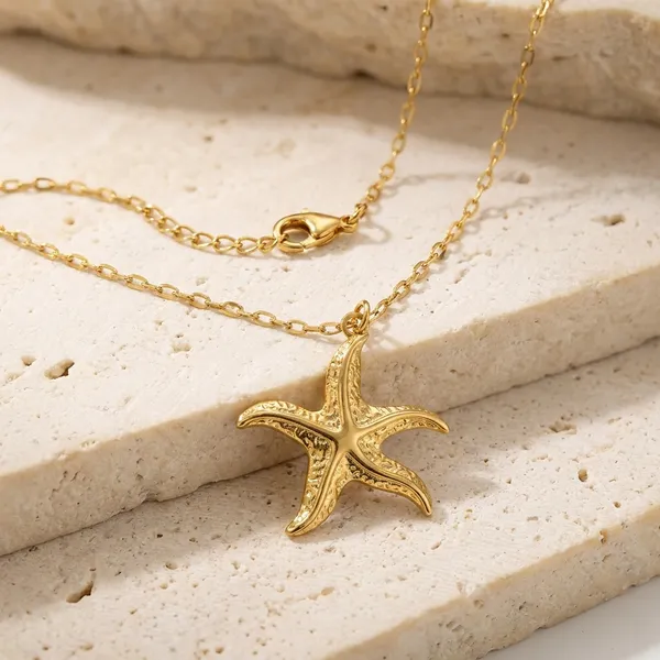 Maris_Starfish_Pendant_Necklace_|_Anti-Tarnish_Jewellery