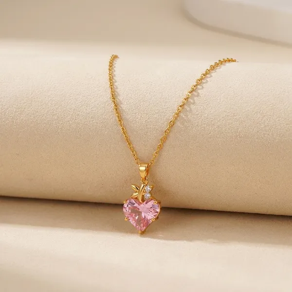 Blush_Bloom_Pendant_Necklace_|_Anti-Tarnish_Jewellery
