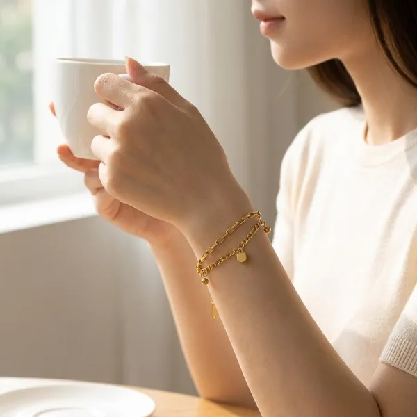Veya_Chain_Bracelet_|_Anti-Tarnish_Jewellery