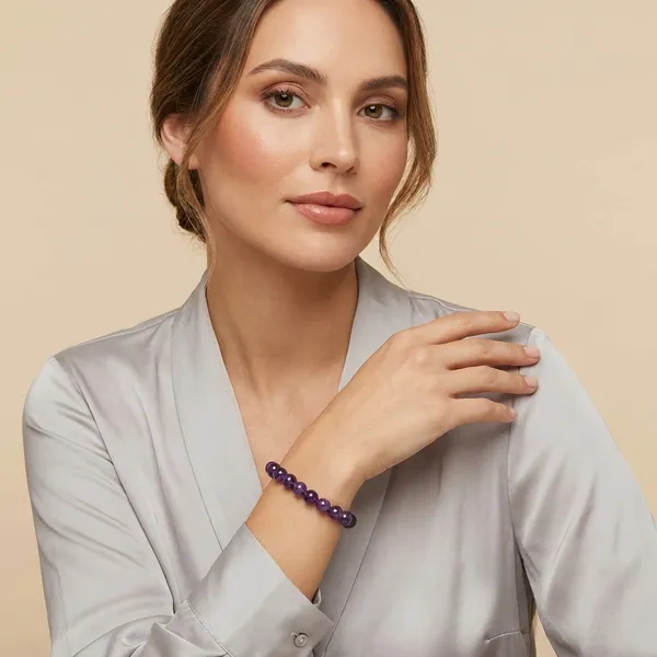 Natural_Amethyst_Gemstone_Bracelet_|_Anti-Tarnish_Jewellery