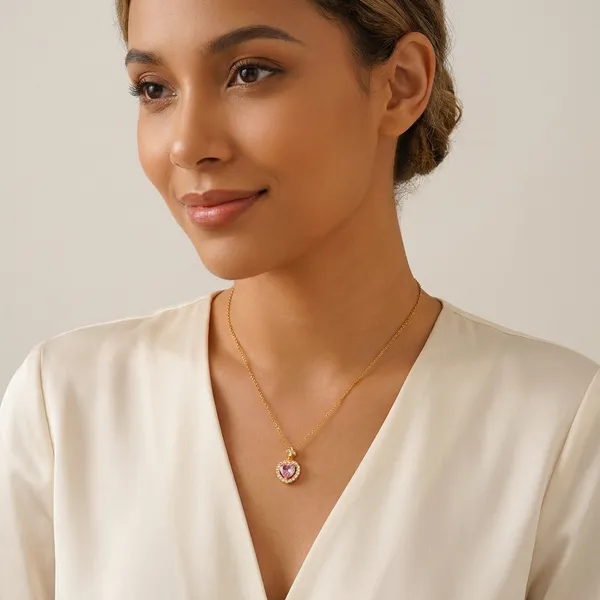 Luvina_Pendant_Necklace_|_Anti-Tarnish_Jewellery