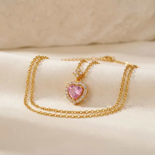 Luvina_Pendant_Necklace_|_Anti-Tarnish_Jewellery