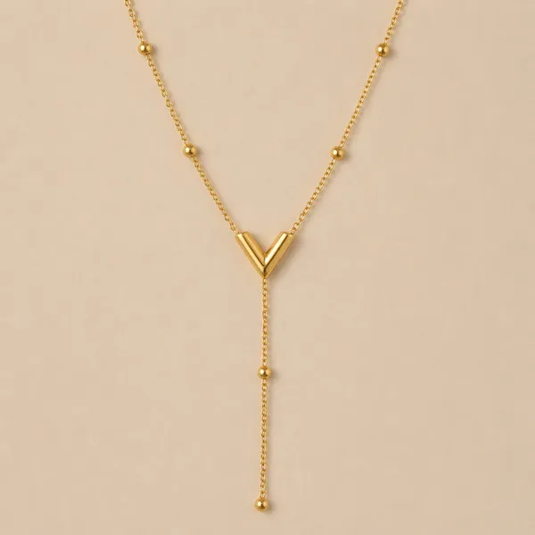 V-Shine_Pendant_Necklace_|_Anti-Tarnish_Jewellery