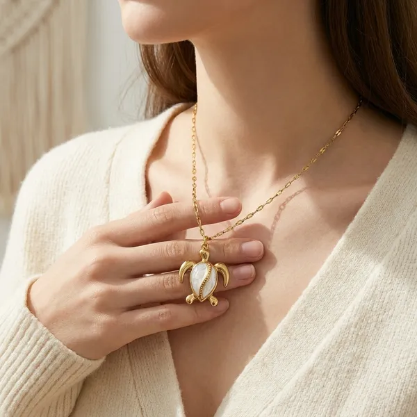Turtelle_Pendant_Necklace_|_Anti-Tarnish_Jewellery