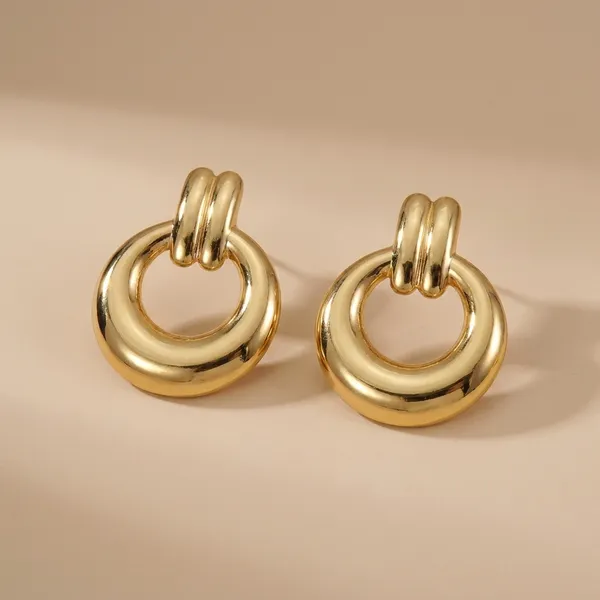 Luna_Dome_Stud_Earrings_|_Anti-Tarnish_Jewellery