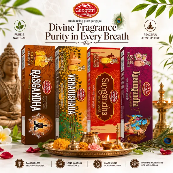 Gangotri_Surgandha_,_Vanaushadhi_,_Kusumgandha_,_Rasgandha_Bambooless_Incense_Stick_Agarbatti_Pack_Of_4