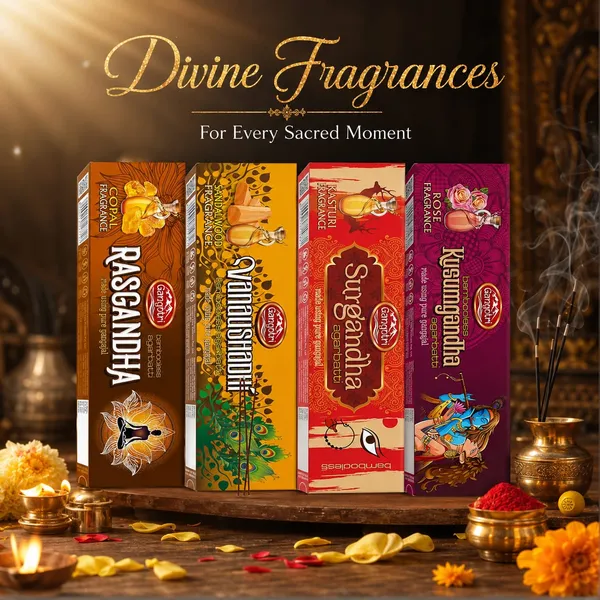 Gangotri_Surgandha_,_Vanaushadhi_,_Kusumgandha_,_Rasgandha_Bambooless_Incense_Stick_Agarbatti_Pack_Of_4