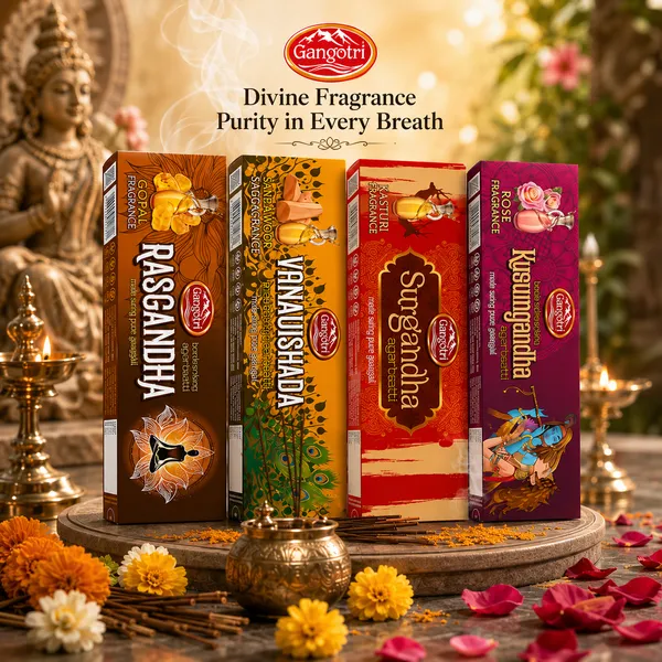 Gangotri_Surgandha_,_Vanaushadhi_,_Kusumgandha_,_Rasgandha_Bambooless_Incense_Stick_Agarbatti_Pack_Of_4