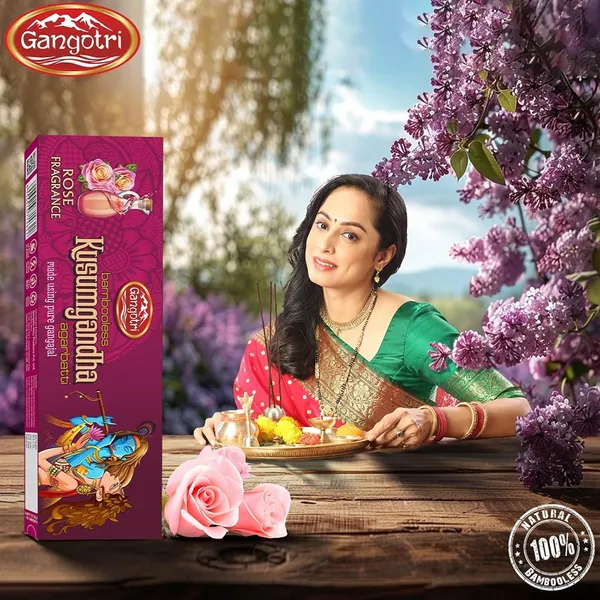 Gangotri_Kusumgandha_Bambooless_Incense_Stick_Agarbatti_Pack_Of_4