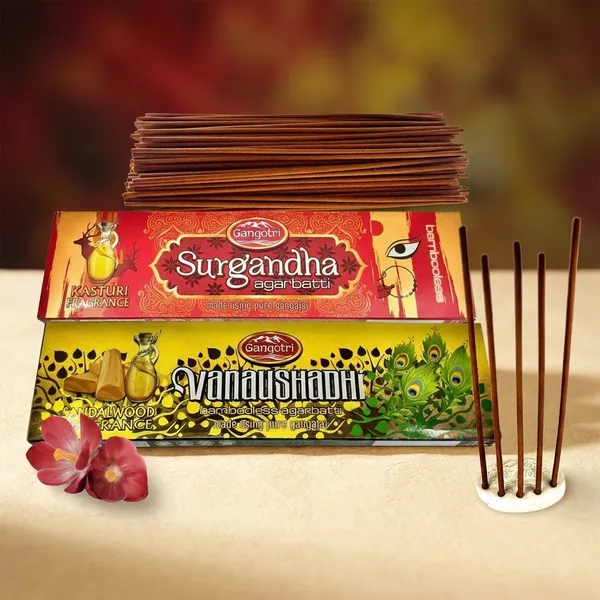 Gangotri_Vanaushadhi_,_Surgandha_Bambooless_Agarbatti_Pack_Of_2