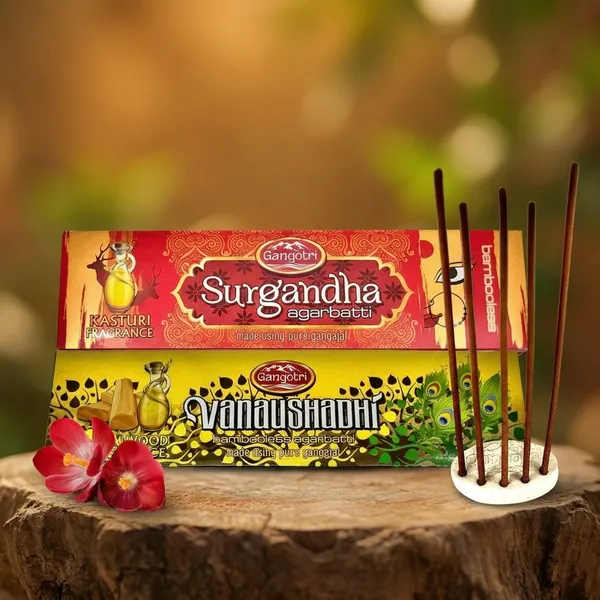 Gangotri_Vanaushadhi_,_Surgandha_Bambooless_Agarbatti_Pack_Of_2
