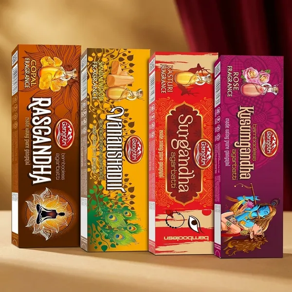 Gangotri_Surgandha_,_Vanaushadhi_,_Kusumgandha_,_Rasgandha_Bambooless_Incense_Stick_Agarbatti_Pack_Of_4