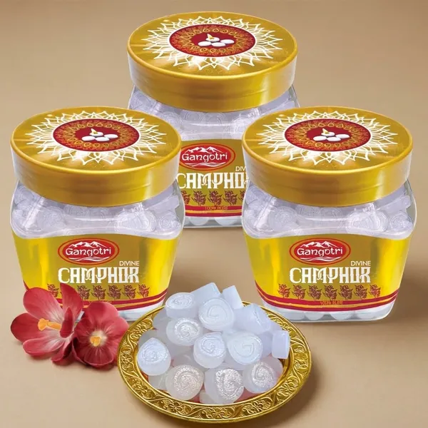 Gangotri_Camphor_Tablet_Jar_100_gm_Pack_Of_3