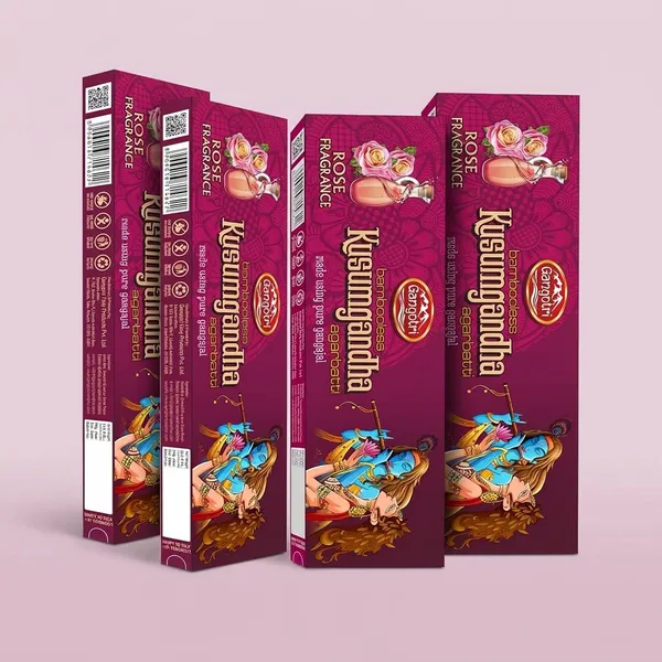 Gangotri_Kusumgandha_Bambooless_Incense_Stick_Agarbatti_Pack_Of_4