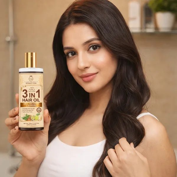 3_in_1_Hair_Oil_with_Amla,_Fenugreek_&_Bhringraj_for_Strong,_Smooth_&_Healthy_Hair_|_Natural_Hair_Care_Oil_for_Daily_Use_|_Herbal_Hair_Oil_for_Men_&_Women_|_Non_Sticky_Hair_Oil_by_Top_Quality_Store