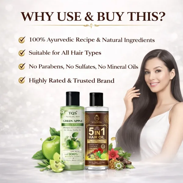TQS_Top_Quality_Store_Amla_Apple_Shampoo_and_Herbal_5_in_1_Hair_Oil_with_Bhringraj,_Fenugreek_&_Natural_Botanicals,_Ayurvedic_Solution_for_Hair_Fall,_Dandruff_Control_&_Hair_Growth