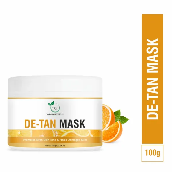 TQS_D-Tan_Mask_100gm_|_Instant_Tan_Remover_for_Bright_Skin_|_Enriched_with_Kojic_Acid,_Milk,_Honey,_Green_Tea_&_Sandalwood_Oil_|_All_Skin_Types