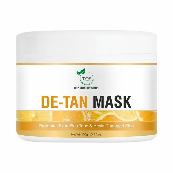 TQS_D-Tan_Mask_100gm_|_Instant_Tan_Remover_for_Bright_Skin_|_Enriched_with_Kojic_Acid,_Milk,_Honey,_Green_Tea_&_Sandalwood_Oil_|_All_Skin_Types