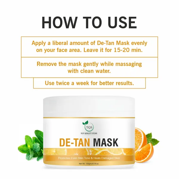 TQS_D-Tan_Mask_100gm_|_Instant_Tan_Remover_for_Bright_Skin_|_Enriched_with_Kojic_Acid,_Milk,_Honey,_Green_Tea_&_Sandalwood_Oil_|_All_Skin_Types