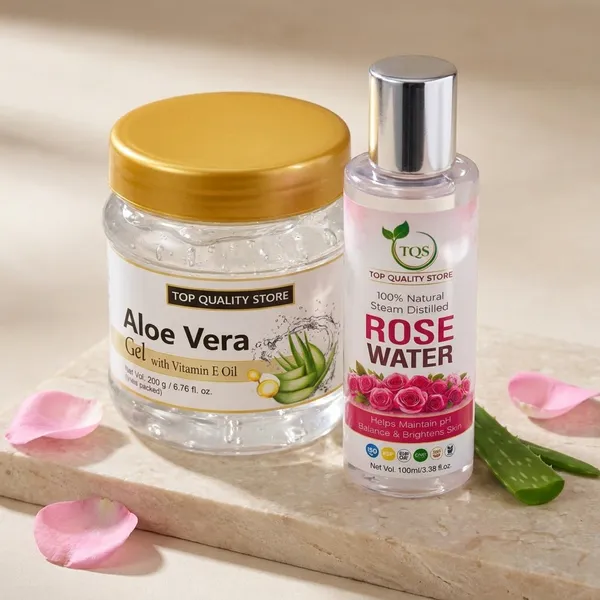 Top_Quality_Store_Aloe_Vera_Gel_with_Vitamin_E_Oil_&_100%_Natural_Rose_Water_Combo_for_Skin_Care,_Face_Care,_Hair_Care,_Moisturizing_Gel_&_Steam_Distilled_Rose_Water_for_Daily_Beauty_and_Skin_Care_Rou