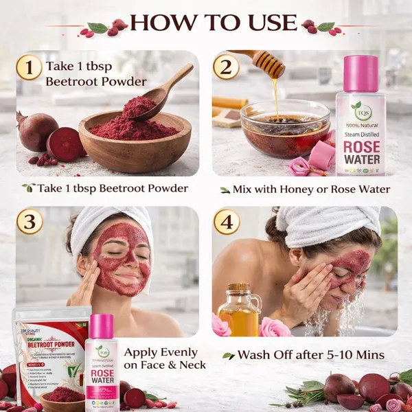 Top_Quality_Store_Beetroot_Powder_with_100%_Natural_Rose_Water_Combo_for_Face_Pack,_Skin_Care,_Lip_Care,_Hair_Mask,_Natural_Glow_Care,_Herbal_Powder_&_Steam_Distilled_Rose_Water_for_Daily_Beauty_Routi