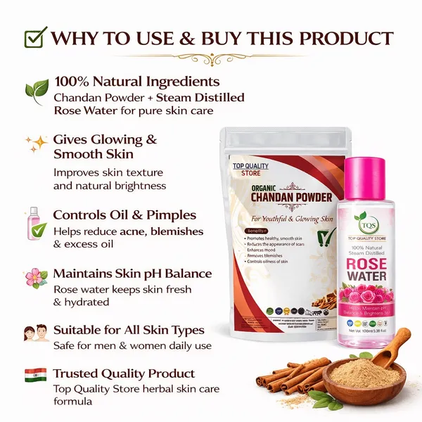 Natural_Chandan_Powder_with_100%_Natural_Rose_Water_for_Face_Pack,_Skin_Brightening,_Glowing_Skin,_Acne_&_Dark_Spot_Removal,_Sandalwood_Powder_with_Steam_Distilled_Gulab_Jal_for_Smooth_Healthy_Skin_Ca