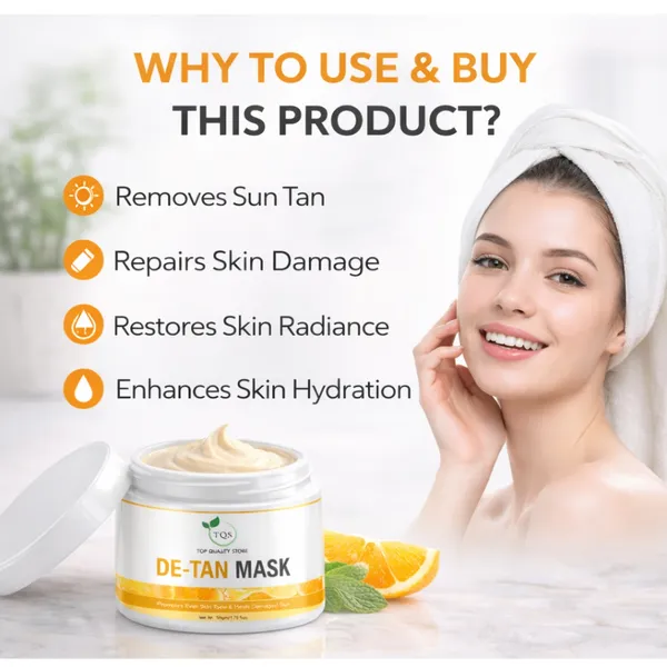 De_Tan_Face_Mask_for_Clean,_Fresh_&_Even_Looking_Skin_|_Face_Pack_for_Removing_Dirt,_Oil_&_Sun_Tan_Look_|_Skin_Care_Mask_for_Smooth_&_Bright_Skin_|_Daily_Use_Face_Pack_for_Men_&_Women_by_TQS_50g