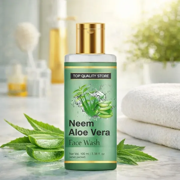 Neem_Aloe_Vera_Face_Wash_for_Clean,_Fresh_&_Oil_Free_Skin_|_Herbal_Face_Cleanser_for_Daily_Use_|_Gentle_Face_Wash_for_Pimples_Prone_&_Oily_Skin_Care_|_Refreshing_Face_Wash_for_Men_&_Women_by_TQS_100ml