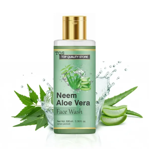 Neem_Aloe_Vera_Face_Wash_for_Clean,_Fresh_&_Oil_Free_Skin_|_Herbal_Face_Cleanser_for_Daily_Use_|_Gentle_Face_Wash_for_Pimples_Prone_&_Oily_Skin_Care_|_Refreshing_Face_Wash_for_Men_&_Women_by_TQS_100ml